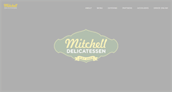 Desktop Screenshot of mitchelldeli.com